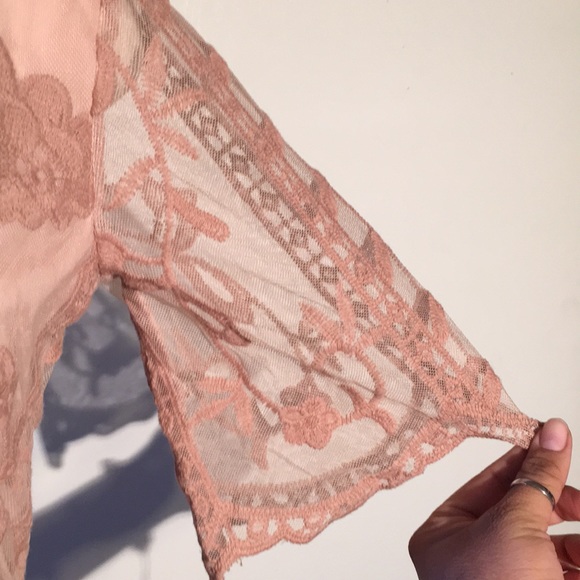 Socialite Plunging Lace Jumpsuit - Picture 5 of 8